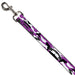 Dog Leash - Camo Purple/Black/Gray/White Dog Leashes Buckle-Down   