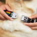 Dog Bone Seatbelt Buckle Collar - I "HEART BRIDGE" SF Black/White/Rainbow Seatbelt Buckle Collars Buckle-Down   