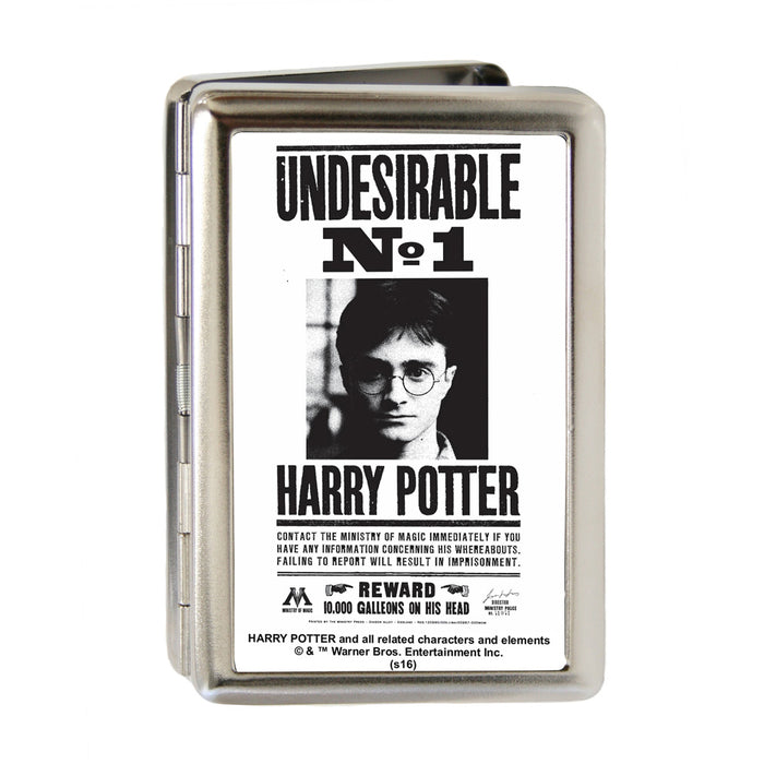 Business Card Holder - LARGE - Harry Potter UNDESIRABLE NO 1 FCG White Black Metal ID Cases The Wizarding World of Harry Potter Default Title  