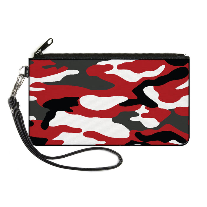 Canvas Zipper Wallet - LARGE - Camo Red Black Gray White Canvas Zipper Wallets Buckle-Down   