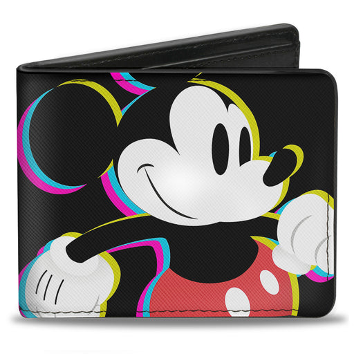 Disney 8 Villains Group Pose Wallet Canvas Zip Clutch