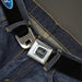 Ford Emblem Seatbelt Belt - Ford Oval Logo REPEAT Webbing Seatbelt Belts Ford   
