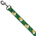 Dog Leash - St. Pat's Clovers/Beer Mugs Greens Dog Leashes Buckle-Down   