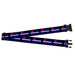 Luggage Strap - 2.0" - Flag Leather Black Blue Red White Luggage Straps Buckle-Down   