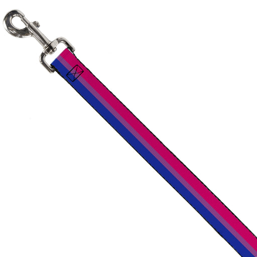 Dog Leash - Flag Bisexual Pink/Purple/Blue Dog Leashes Buckle-Down   