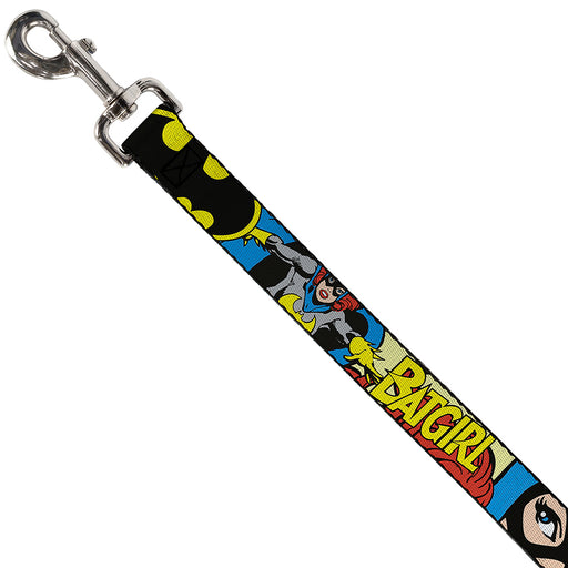 Dog Leash - BATGIRL in Action w/Face CLOSE-UP Dog Leashes DC Comics   