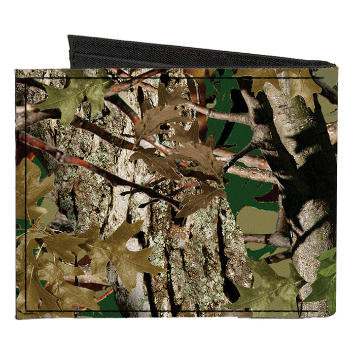 Canvas Bi-Fold Wallet - Hunting Camo Canvas Bi-Fold Wallets Buckle-Down   