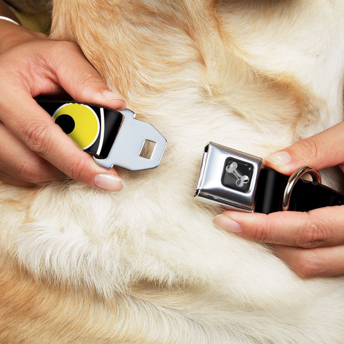 Dog Bone Seatbelt Buckle Collar - Owl Eyes 3 Seatbelt Buckle Collars Buckle-Down   