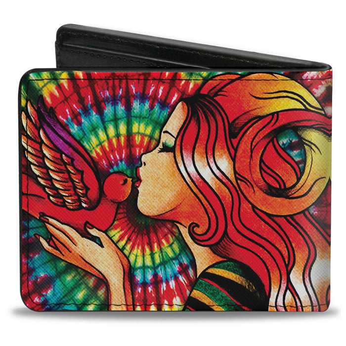 Bi-Fold Wallet - Tattoo Johnny-Bird Kiss Bi-Fold Wallets Tattoo Johnny   