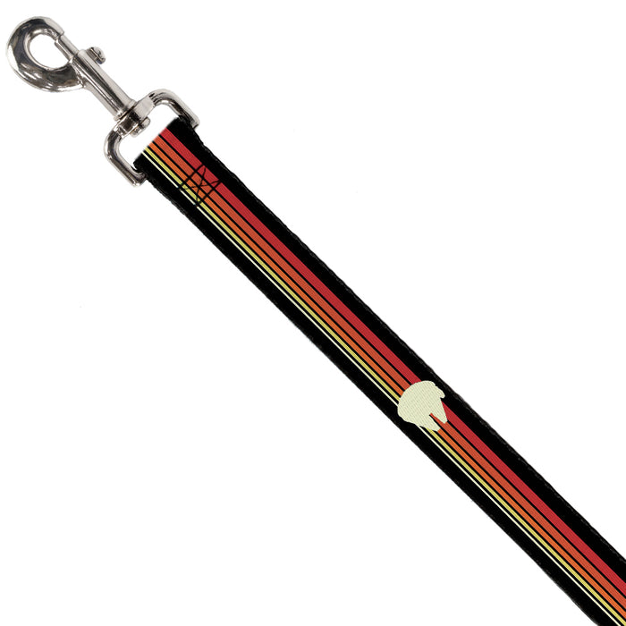 Dog Leash - Star Wars Millennium Falcon Stripe Black/Multi Color Dog Leashes Star Wars   