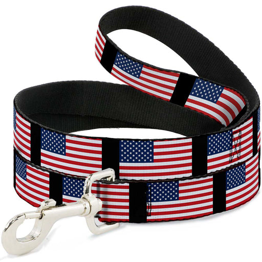 Dog Leash - United States Flags Dog Leashes Buckle-Down   