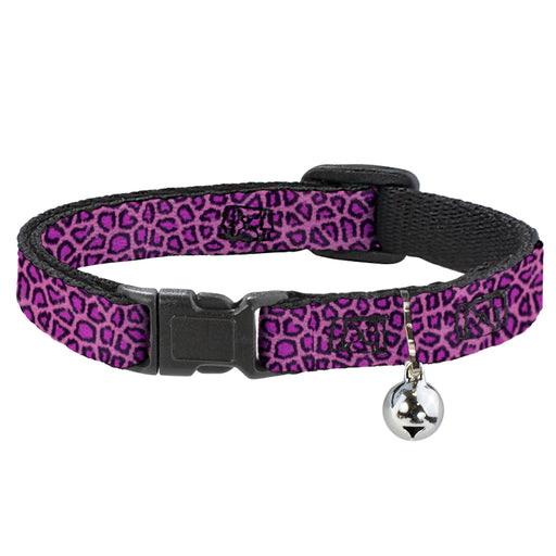Cat Collar Breakaway - Leopard Pink Fuchsia Breakaway Cat Collars Buckle-Down   