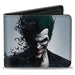 Bi-Fold Wallet - Joker Face Bats + BATMAN ARKHAM ORIGINS Bi-Fold Wallets DC Comics   