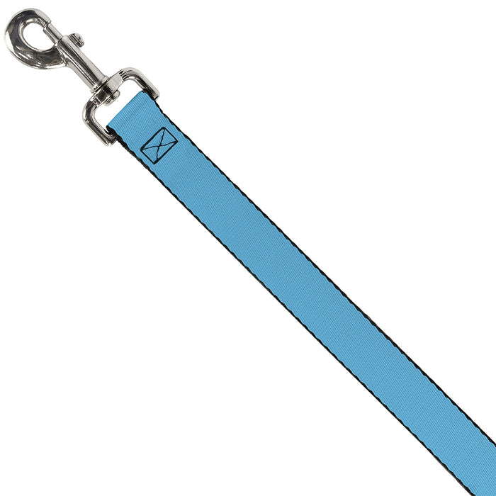 Dog Leash - Solid Water Blue Dog Leashes Buckle-Down   