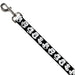Dog Leash - Mickey Mouse Expressions CLOSE-UP Black/White Dog Leashes Disney   