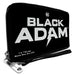 PU Zip Around Wallet Rectangle - BLACK ADAM Title Logo Black White Clutch Zip Around Wallets DC Comics   
