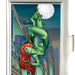 Business Card Holder - SMALL - POISON IVY Hanging Upside Down Cityscape FCG Business Card Holders DC Comics   