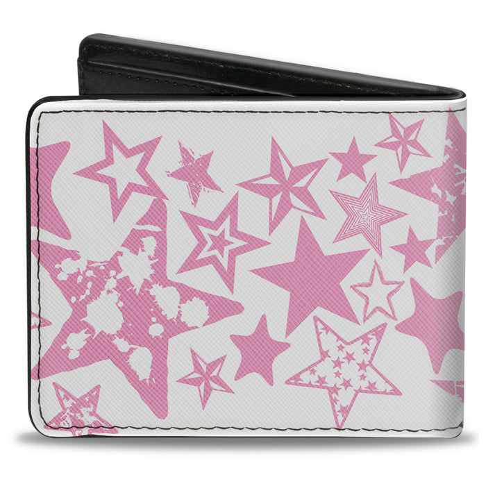 Bi-Fold Wallet - Stargazer White Pink Bi-Fold Wallets Buckle-Down   