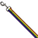 Dog Leash - Rainbow Stripe Painted Dog Leashes Buckle-Down   