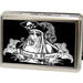 Business Card Holder - LARGE - Captain FCG Metal ID Cases Sexy Ink Girls   