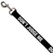 Dog Leash - DON'T JUDGE ME Black/White Dog Leashes Buckle-Down   