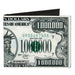 Canvas Bi-Fold Wallet - 1 Million Dollar Bill Canvas Bi-Fold Wallets Buckle-Down   