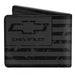 Bi-Fold Wallet - CHEVROLET Bowtie Americana Flag Weathered Gray Black Bi-Fold Wallets GM General Motors   