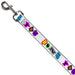 Dog Leash - Punk You White/Full Color Dog Leashes Buckle-Down   