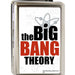 Business Card Holder - LARGE - THE BIG BANG THEORY FCG White Black Red Metal ID Cases The Big Bang Theory   