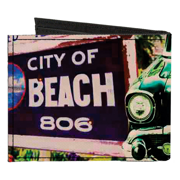 Canvas Bi-Fold Wallet - Cali Classic Laguna Beach Canvas Bi-Fold Wallets Buckle-Down   