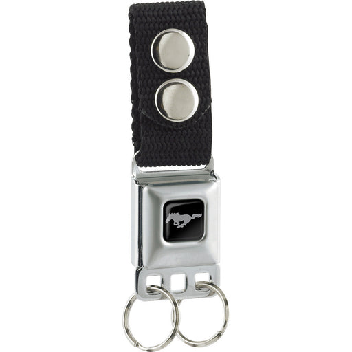 Keychain - Ford Mustang - Black Keychains Ford   