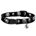 Cat Collar Breakaway - Panda w Gold Chain Black Breakaway Cat Collars Buckle-Down   