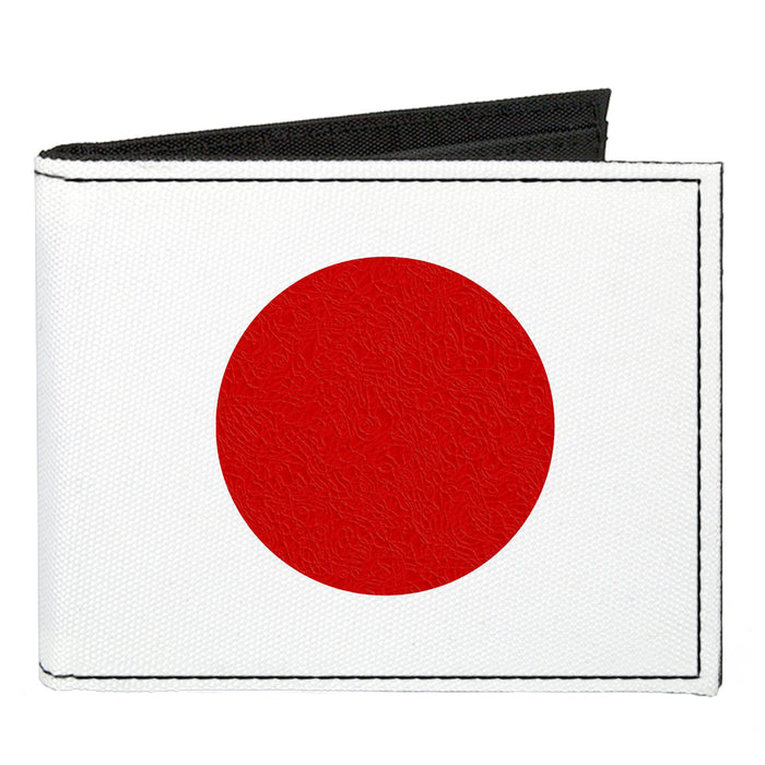 Canvas Bi-Fold Wallet - Japan Flag Canvas Bi-Fold Wallets Buckle-Down   