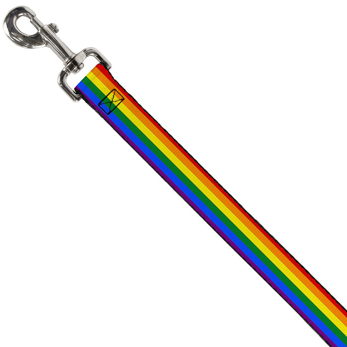 Dog Leash - Flag Pride Rainbow Dog Leashes Buckle-Down   