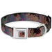Pocahontas Colors of the Wind Full Color Seatbelt Buckle Collar - Pocahontas & John Smith Scenes Seatbelt Buckle Collars Disney   