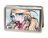 Business Card Holder - LARGE - Taste FCG Metal ID Cases Sexy Ink Girls   