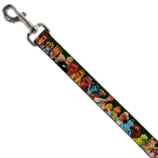 Dog Leash - Muppets 20-Character Group Pose Greens Dog Leashes Disney   