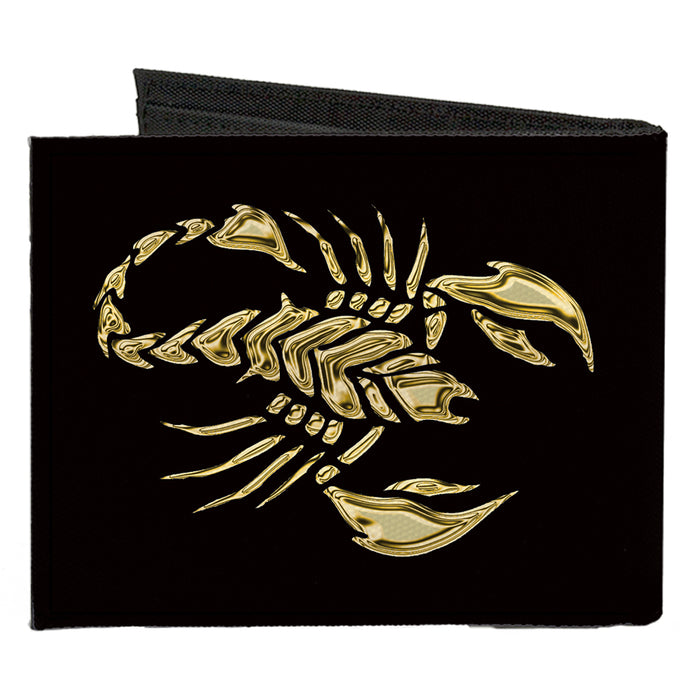 Canvas Bi-Fold Wallet - Scorpion Canvas Bi-Fold Wallets Buckle-Down   