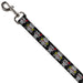 Dog Leash - Los Novios Black/Gray/White/Multi Color Dog Leashes Thaneeya McArdle   
