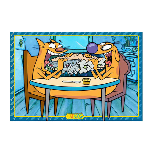 Placemat - CATDOG Eating Sandwich Blues Placemats Nickelodeon   