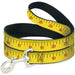 Dog Leash - Measuring Tape Inches + Centimeters Dog Leashes Buckle-Down   