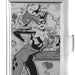 Business Card Holder - SMALL - HARLEY QUINN Pose Comic Book Scenes Brushed Silver Business Card Holders DC Comics   