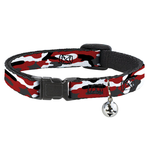 Cat Collar Breakaway - Camo Red Black Gray White Breakaway Cat Collars Buckle-Down   