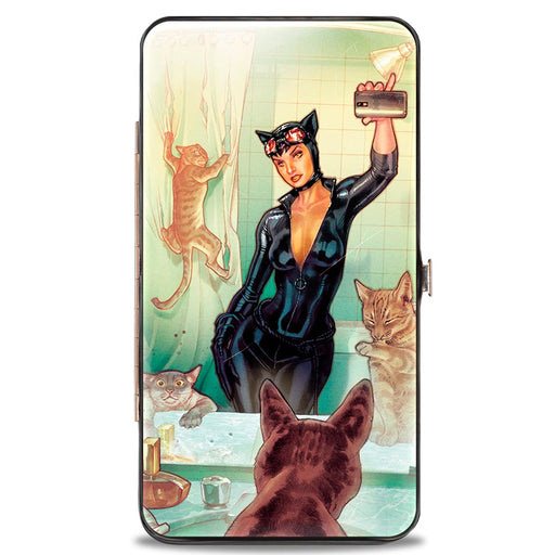 Hinged Wallet - Catwoman Issue #34 Selfie Variant + Issue #1 Cover Poses Hinged Wallets DC Comics   