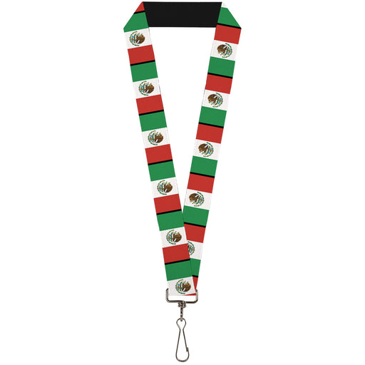 Lanyard - 1.0" - Mexico Flags Lanyards Buckle-Down   