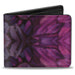 Bi-Fold Wallet - Vivid Floral Collage Pinks Bi-Fold Wallets Buckle-Down   
