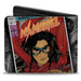 MARVEL STUDIOS MS. MARVEL Bi-Fold Wallet - MS. MARVEL Kamala Khan Comic Book Cover Pose Bi-Fold Wallets Marvel Comics   