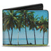 Bi-Fold Wallet - Landscape Beach Palm Trees Bi-Fold Wallets Buckle-Down   