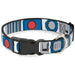 Plastic Clip Collar - Star Wars R2-D2 Bounding Parts White/Black/Blue/Gray/Red Plastic Clip Collars Star Wars   
