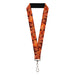 Lanyard - 1.0" - Vivid Hot Wings Stacked Lanyards Buckle-Down   